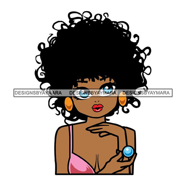 Afro Cute Lady Sassy Classy Melanin Sisi .SVG Cutting Files