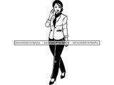 Classy Boss Lady SVG Cut Files for Silhouette and Cricut