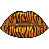 Sensual African Artwork Proud Roots Sexy Safari Lips Savanna Africa Continent Exotic Environment  SVG Files For Cutting and More!