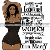 Afro Woman Tattoo Sexy Melanin Nubian Goddess PNG Files For Print Not For Cutting