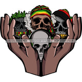 Rasta High Life Smoking Weed Everyday 420 Cannabis Pot Head Weed Leaf Grass Marijuana Joint Blunt Stoned SVG Cutting Files