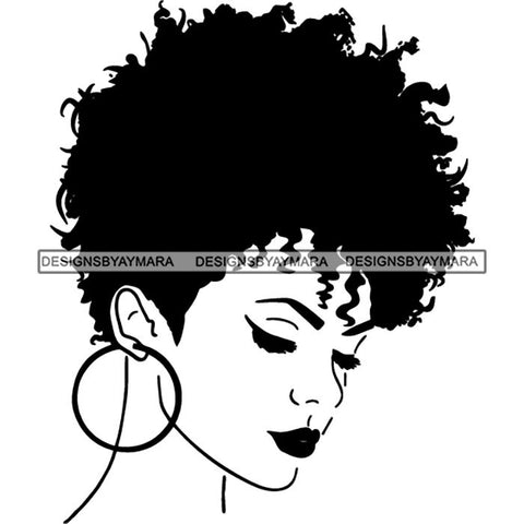 Afro Goddess Rihanna Love Beautiful Face SVG Files For Cutting and More!