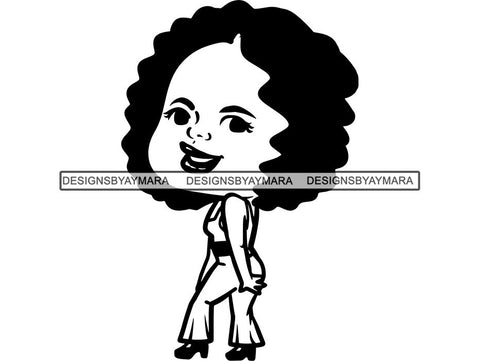 Cute Fabulous Ladies SVG Cut Files For Silhouette and Cricut