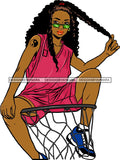 Ghetto Babe Street Girl Funky Girl Woman Face Urban Swag Hip Hop Girl .SVG Cutting Files For Silhouette Cricut and More!