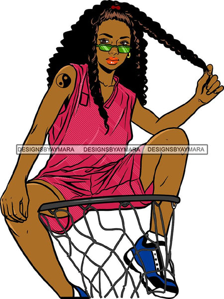 Ghetto Babe Street Girl Funky Girl Woman Face Urban Swag Hip Hop Girl .SVG Cutting Files For Silhouette Cricut and More!