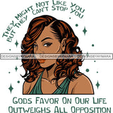 Afro Independent Successful Woman SVG Cutting Files For Silhouette Cricut and More