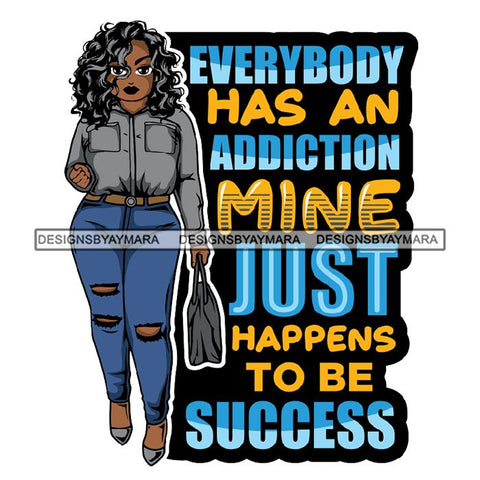 Afro Lola Boss Lady Quotes .SVG Cutting Files For Silhouette and Cricut and More!