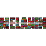 Words Letter Lord Life Quotes SVG Files For Cutting and More!