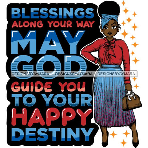 Afro Classy Lola Elegance Glamour Church Lady God Lord Dios Quotes .SVG Clipart Vector Cutting Files For Circuit Silhouette Cricut and More!