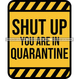 Coronavirus Medical Epidemic Disease Virus Health Pandemic Illness Quotes SVG Cutting Files