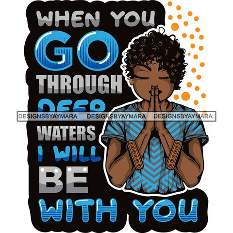 Afro Lola Woman Praying God Lord Prayers Pray Quotes Believe Church .SVG PNG JPG Clipart Vector Cutting Files
