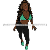 Fashion Diva Glamour Afro Classy Sexy Lady SVG PNG JPG Vector Files For Cutting and More