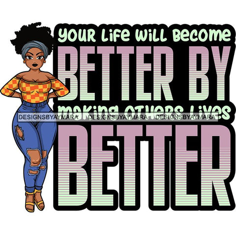 Afro Lola Boss Diva Life Quotes .SVG Cutting Files For Silhouette and Cricut and More!