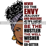 Afro Melanin Popping Life Quotes SVG Cutting Files For Silhouette Cricut and More