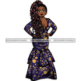 Afro Lola Boss Fashion Diva Glamour .SVG Cutting Files For Silhouette and Cricut and More!