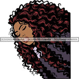 Afro Melanin Popping Nubian Queen SVG Cutting Files For Silhouette Cricut and More