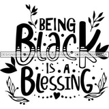 Black Queen Nubian Melanin Quotes .SVG Files For Silhouette and Cricut