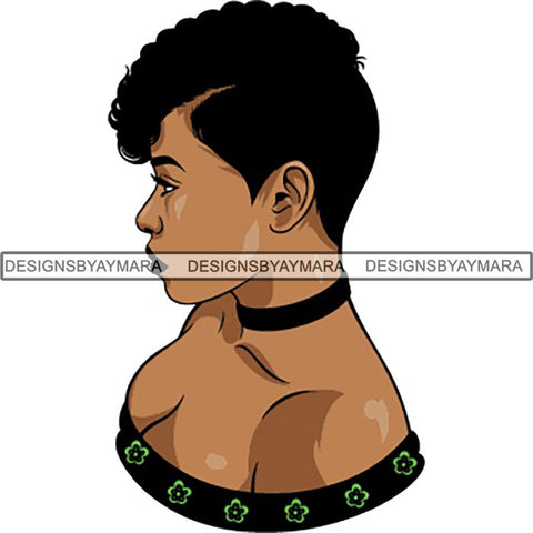 Afro Latin Woman SVG Curly Hairstyle Cutting Files For Silhouette Cricut and More
