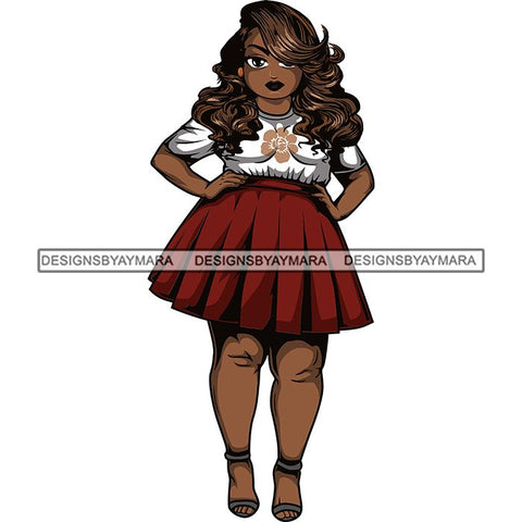 Afro Thick Classy Lola Boss Lady .SVG Cutting Files For Silhouette and Cricut and More!