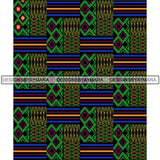 Kente African Pattern African American Culture PNG Print Files Not For Cutting