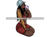 Tattoo Nubian Goddess PNG Files For Print Not For Cutting