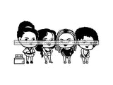 Ladies Trip Party Girls Getaway SVG Cut Files For Silhouette and Cricut
