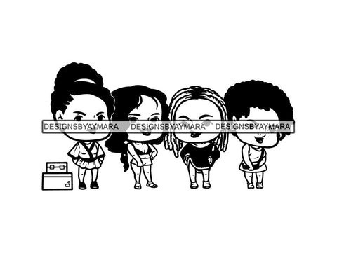 Ladies Trip Party Girls Getaway SVG Cut Files For Silhouette and Cricut