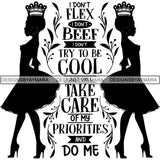 Black Queen Nubian Melanin Quotes .SVG Files For Silhouette and Cricut