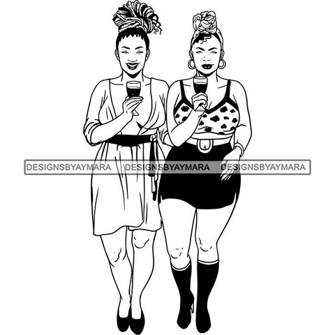 Best Friends Forever Girls Women Ladies Buddy Sister Girlfriends SVG Files For Cutting and More!