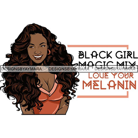 Afro Independent Successful Woman SVG Cutting Files For Silhouette Cricut and More