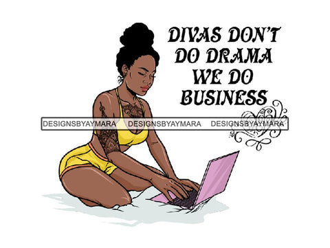 Tattoo Nubian Goddess PNG Files For Print Not For Cutting