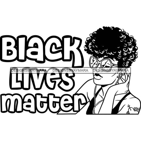 Black Lives Matter Humanity Social Protest Justice Racism Movement SVG PNG JPG Vector Cutting Files