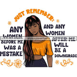 Afro Independent Successful Woman SVG Cutting Files For Silhouette Cricut and More