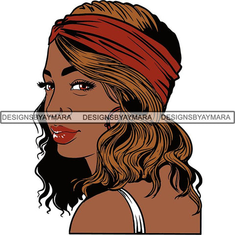 Afro Independent Successful Woman SVG Cutting Files For Silhouette Cricut and More