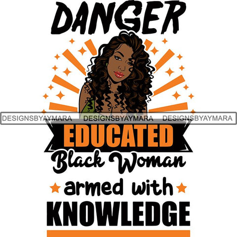 Afro Boss Lady Lord Life Quotes SVG Files For Cutting and More