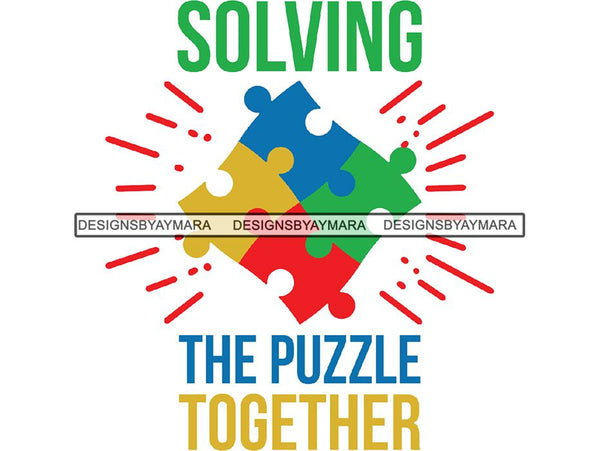 Autism Awareness Quotes PNG File For Print