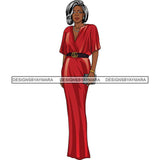 Bundle 6 Classy Afro Woman African American Goddess SVG PNG JPG Cutting Files
