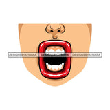 Funny Half Face Cute Designs For Mask Virus Protection SVG Cutting Files