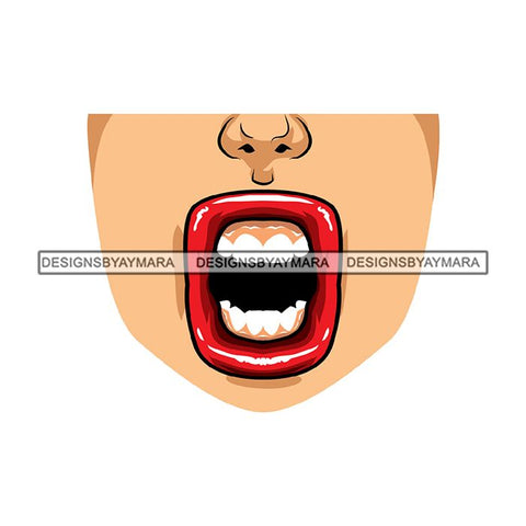 Funny Half Face Cute Designs For Mask Virus Protection SVG Cutting Files