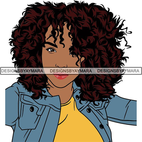 Afro Woman Goddess Diva Melanin Love Sensual .SVG Cut Files For Silhouette and Cricut and More!