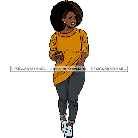 Fashion Diva Glamour Afro Woman Classy Sexy Lady SVG PNG JPG Vector Files For Cutting and More