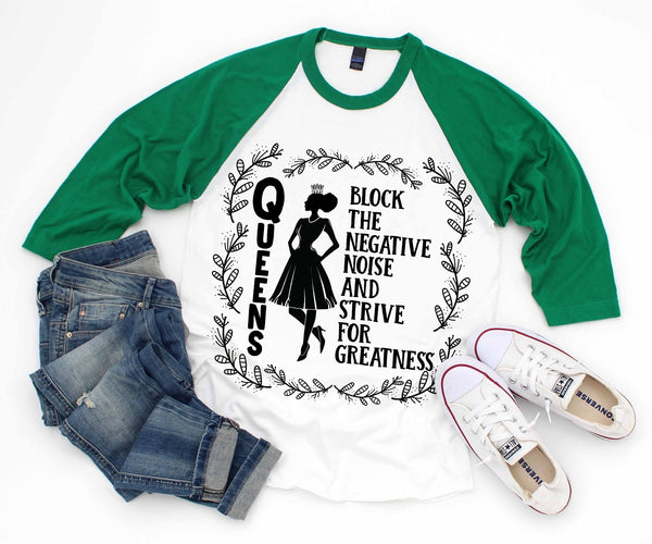 Black Queen Nubian Melanin Quotes .SVG Files For Silhouette and Cricut
