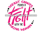 Cancer Awareness Woman Fighting Cancer Quotes PNG Files For Print
