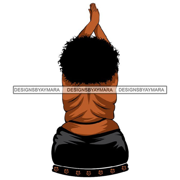Afro African Lady Pretty Face Goddess Glamour Fashion Vector SVG Cutting Files