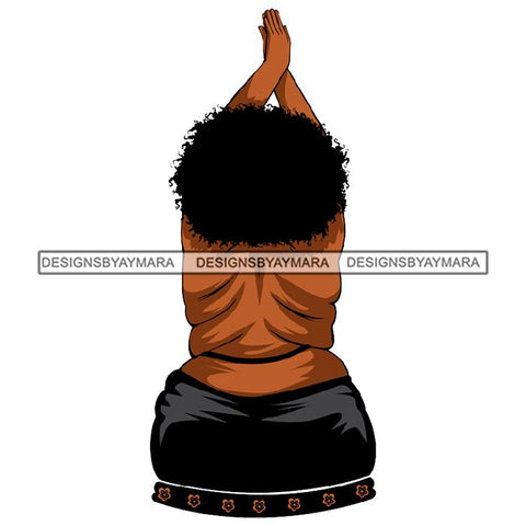 Afro African Lady Pretty Face Goddess Glamour Fashion Vector SVG Cutting Files