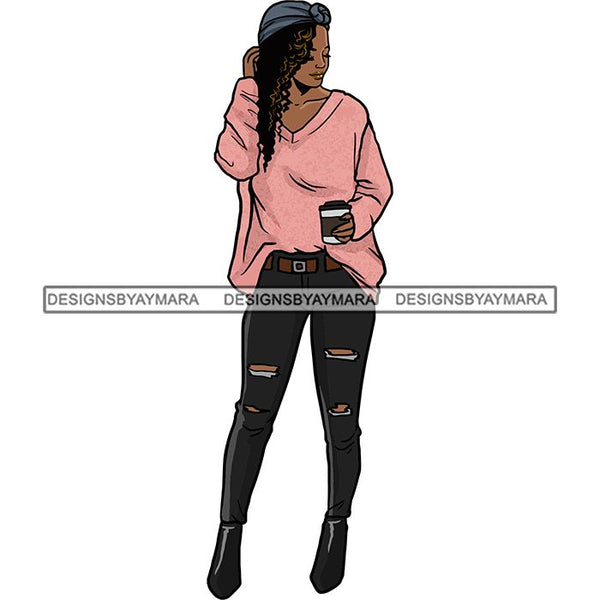 Fashion Diva Glamour Afro Classy Sexy Lady SVG PNG JPG Vector Files For Cutting and More