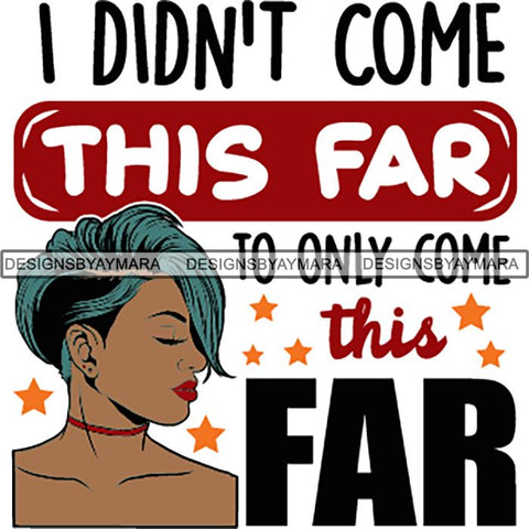 Strong Successful Afro Woman Quotes .SVG Cutting Files For Silhouette Cricut and More