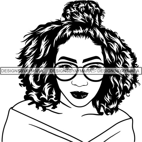 Afro Lady Black Goddess Melanin Dark Latina Morena SVG Files For Cutting and More!