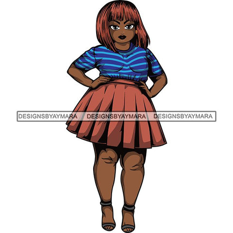 Afro Thick Classy Lola Boss Lady .SVG Cutting Files For Silhouette and Cricut and More!