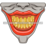 Funny Half Face Cute Designs For Mask Virus Protection SVG Cutting Files